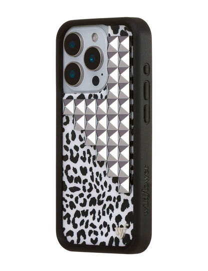 Snow Meow Stud iPhone Case