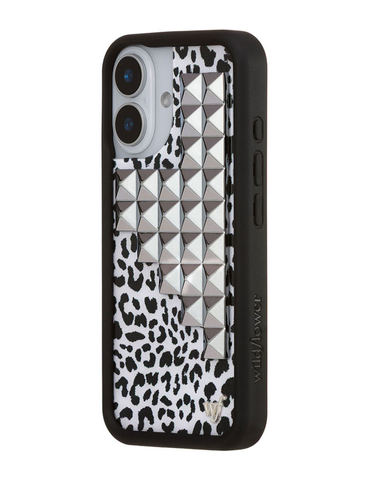 Snow Meow Stud iPhone Case