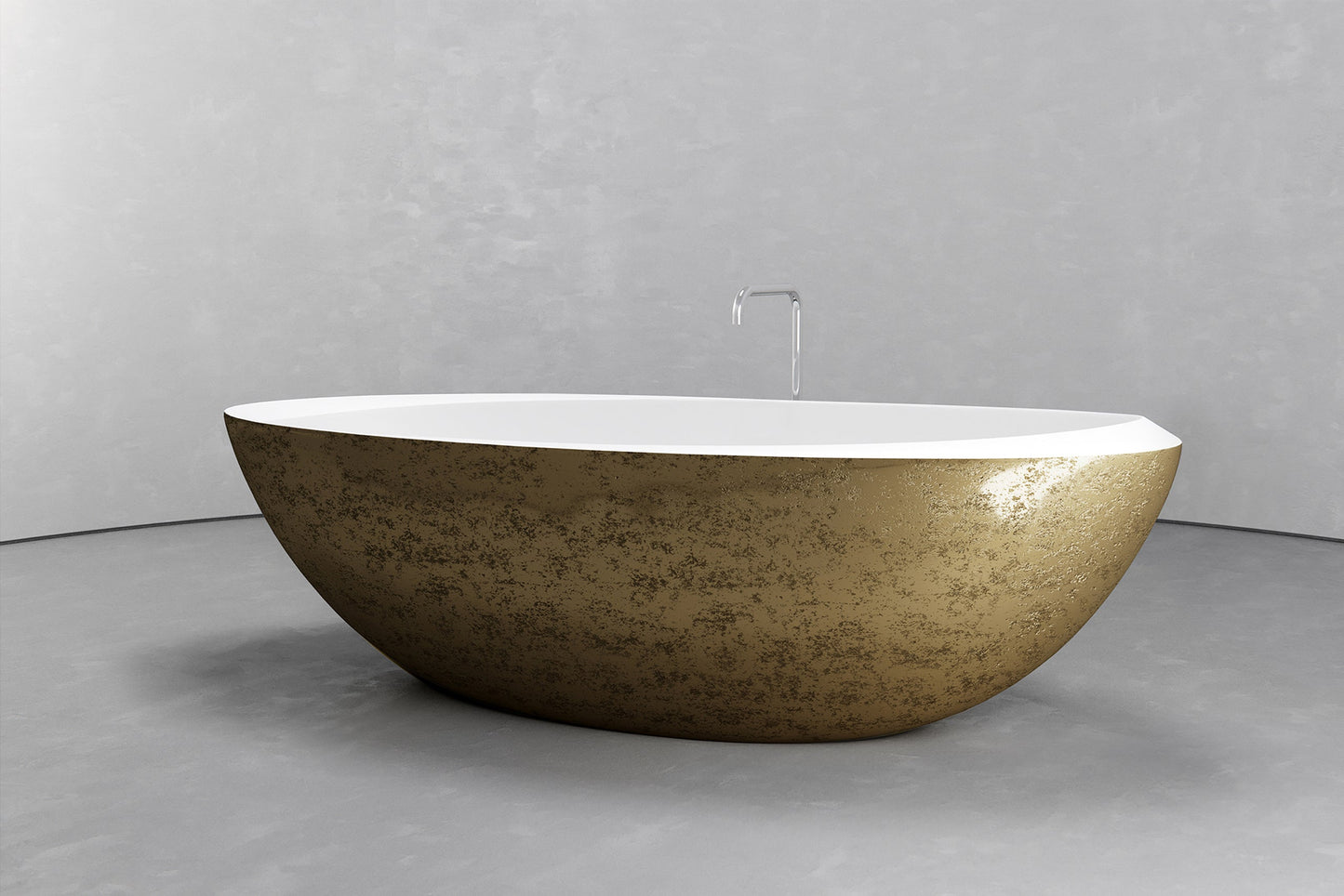 Freestanding Oval bathtub