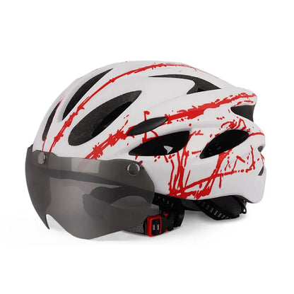 Bike Helmet Helmet Cycling Helmet for Adult Men Women Protective Helmet with Magnetic Visor  Helmet Cycling Protective Helmet