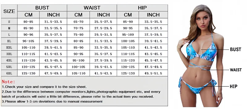 Sexy Bikinis 2024 Women Halter Brazilian Bikini Set Female Ruffle High Waist Swimsuit New Print Swimwear Beach Wear Bathing Suit
