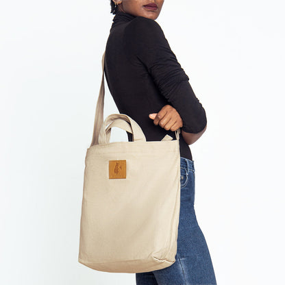Canvas Carry-All Crossbody Bag | Amani