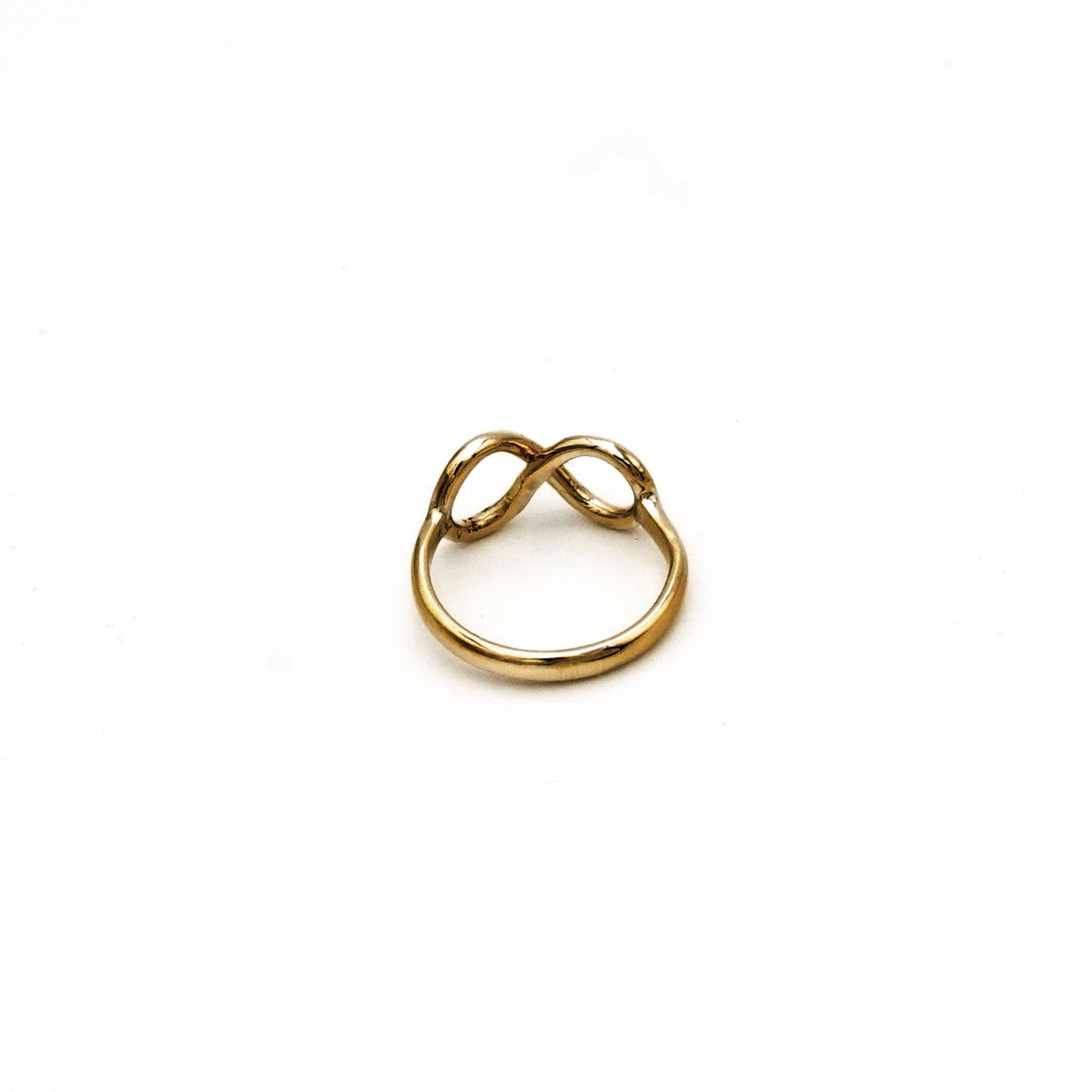 Brass Infinite Loop Ring | Saya