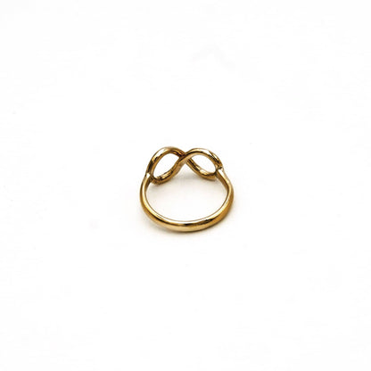 Brass Infinite Loop Ring | Saya