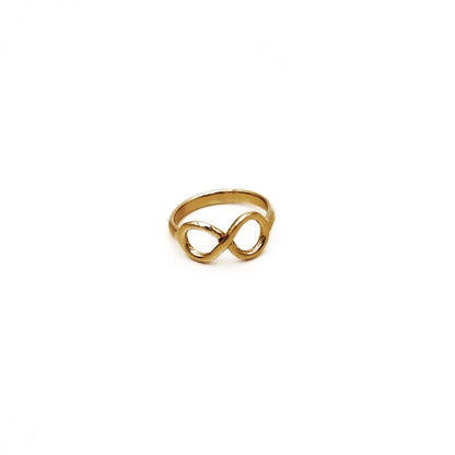 Brass Infinite Loop Ring | Saya