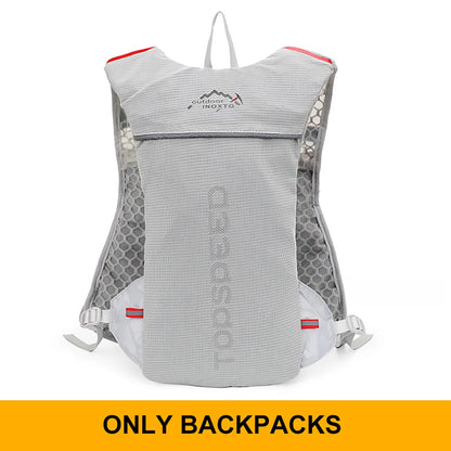 Outdoor Trail Running 5L Ultralight Backpack Hydration Jogging Vest Men Breathable Marathon Bicycle Bag Fitness Running Bag
