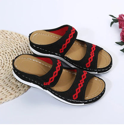 Customizable 2026 New UZZDSS Women Sandals Orthopedic Slippers Summer Shoes Tailor-made Suits WTX372803