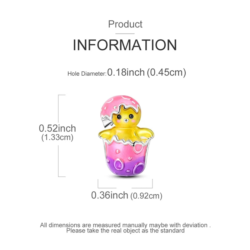 Golden Sunflower Leopard Poodle Charms Beads Fit Bracelet Nacklace Jewelry DIY Gifts For Women