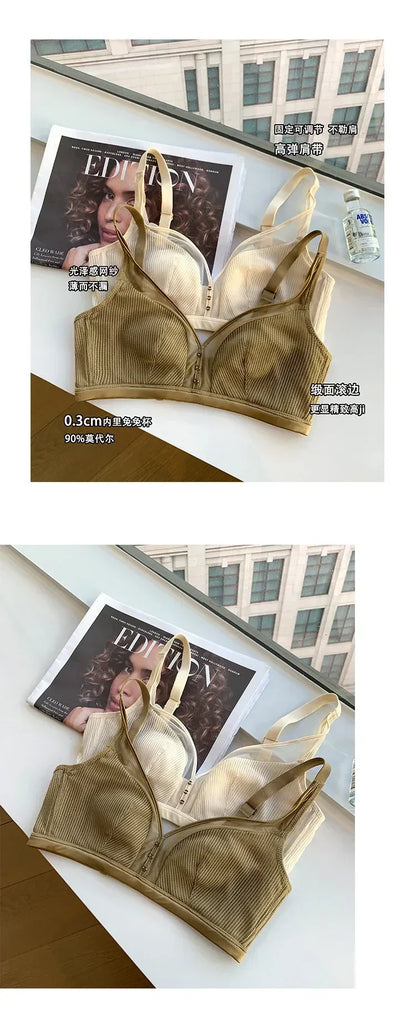 New Sexy Lace Bralette Bra Women Underwear Push Up Bra Untra-thin Comfortable Breathable Brassiere Plus Size Women Lingerie