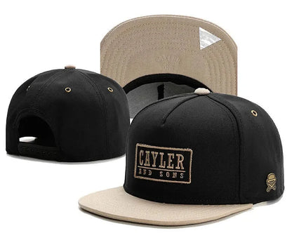 Skull Hand Snapback Hat – Flat Bill Adjustable Baseball Cap