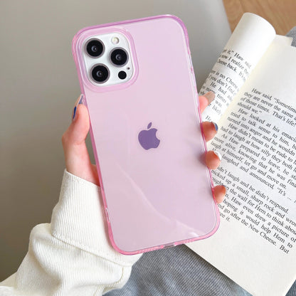 Clear Candy Color iPhone Case