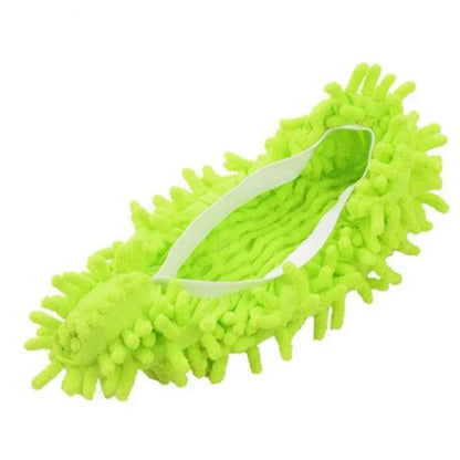 1PC Multifunction Floor Dust Cleaning Slippers Shoes  Cloth Lazy Mopping Shoes Home Floor Washable Cleaning Microfiber Cloth