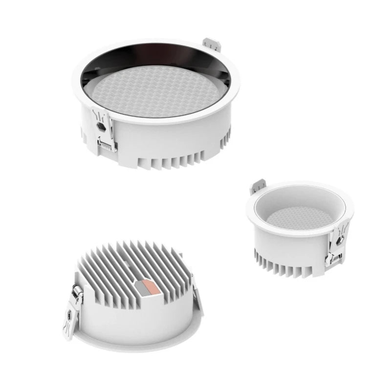 Recessed Anti-glare LED COB Downlight 18W 24W Dimmable 85-265V Ceiling Lamp Spot Light 12W 15W Home Living Room Bedroom Lighting