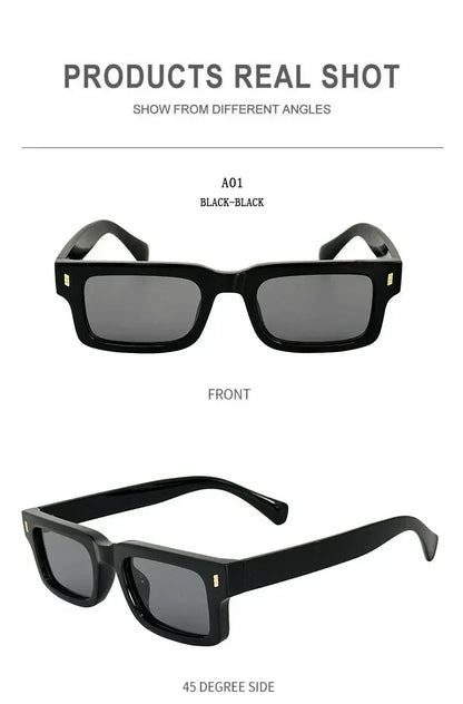 Fashion Sunglasses For Men Vintage Glasses Retro Square Sunglasses Women Trendy And Fashionable Gafas De Sol Hombre Zonnebril