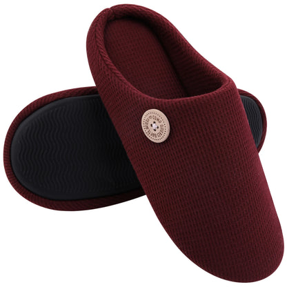 Classic Men Slippers Indoor Men Slippers Fashion Men House Slippers Outdoor Antiskid Soft Men Flat Slippers Winter Bedroom Shoes