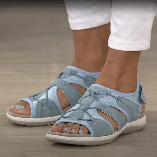 2026 New Women Sandals Fashion Pure Color Casual Ladies Comfy Low Cut Toe Flat Beach Summer Shoes Tailor-made Suits WNX10353265