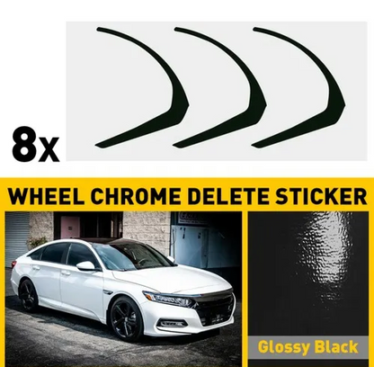 2018-2022 Xgen Accord Wheel Chrome Delete Gloss Black