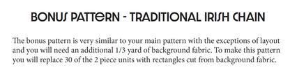 Shamrocks Table Runner Pattern