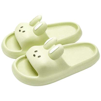 Pillow Rabbit Slippers for Women and Men | House Slides Shower Sandals | Extremely Comfy | Cushioned Thick Sole