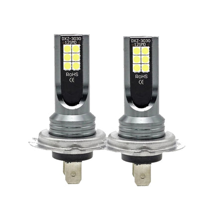 H7 Led Light Bulb Kit Car Fog Light Bulbs 55w Super-Bright 6000k White Led Lights For Vehicles High Power Auto Headlight LED DRL