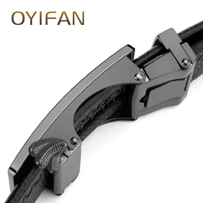 Genuine Leather Automatic Men Belt Luxury Strap Belt for Men Designer Belts Men High Quality Fashion Belt