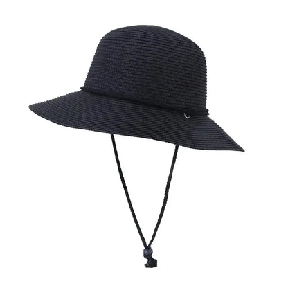 2025 Fashion Korean Version Women's Beach Summer Sun Hat Travel Breathable Beach Sunshade Sun Hat Dome Basin Hat