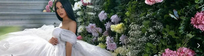 Smileven Short Wedding Dress A Line Sweetheart Neck Shiny Glitter Bride Dresses Mini Bows Strap Vestido de novia 2024 Customized