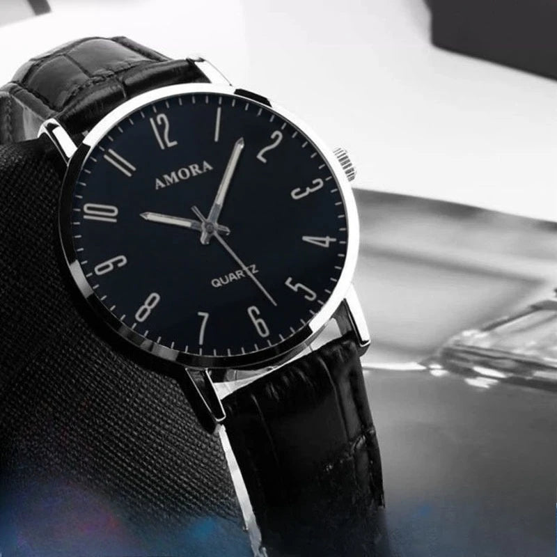 Fashion Fully Automatic Men Watches Casual Steel Band Male Sports Quartz Watch Clock Relogio Masculino Reloj Hombre