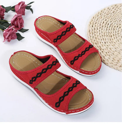 Customizable 2026 New UZZDSS Women Sandals Orthopedic Slippers Summer Shoes Tailor-made Suits WTX372803