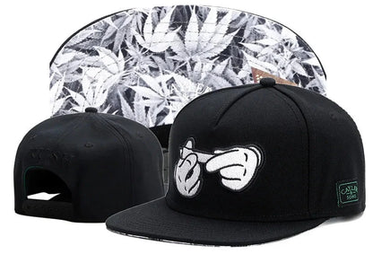 Classic Snapback Hat – Flat Bill Adjustable Baseball Cap