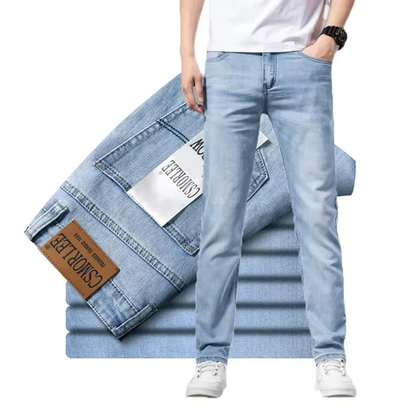 2026 Brand Jeans Summer Style Utr Thin Light  Men's Jeans Fashion Male Casual Denim Men's Jeans Slim Wholesale Jeans