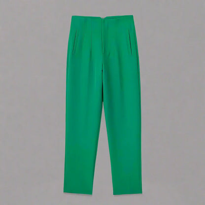 Women’s High Waist Slim Trousers