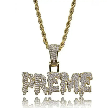 Hip-Hop Ak-47 Rifle Gun Pendant Necklace Men\'s Personalized Street Hip-Hop Rock Rap Party Jewelry