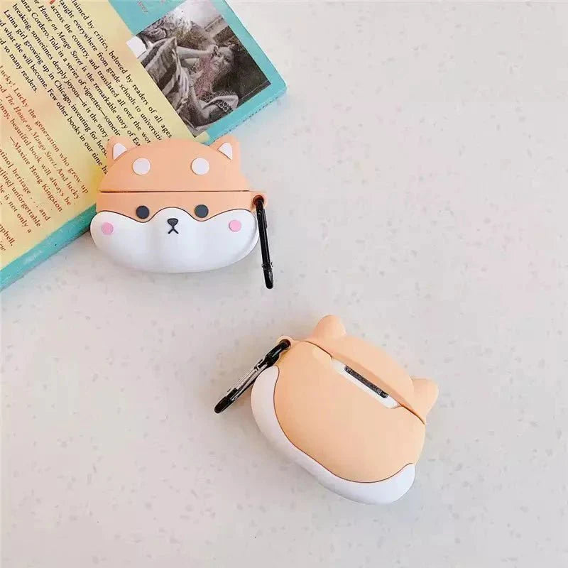 Cute Shiba AirPods Case Cover – Compatible 3rd Gen or Pro