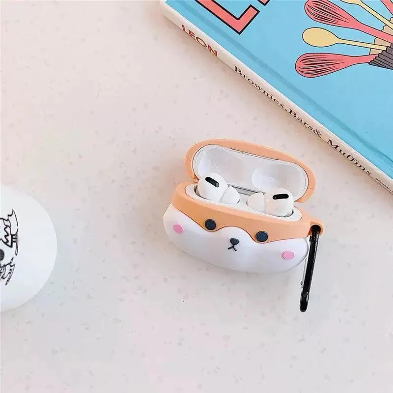Cute Shiba AirPods Case Cover – Compatible 3rd Gen or Pro