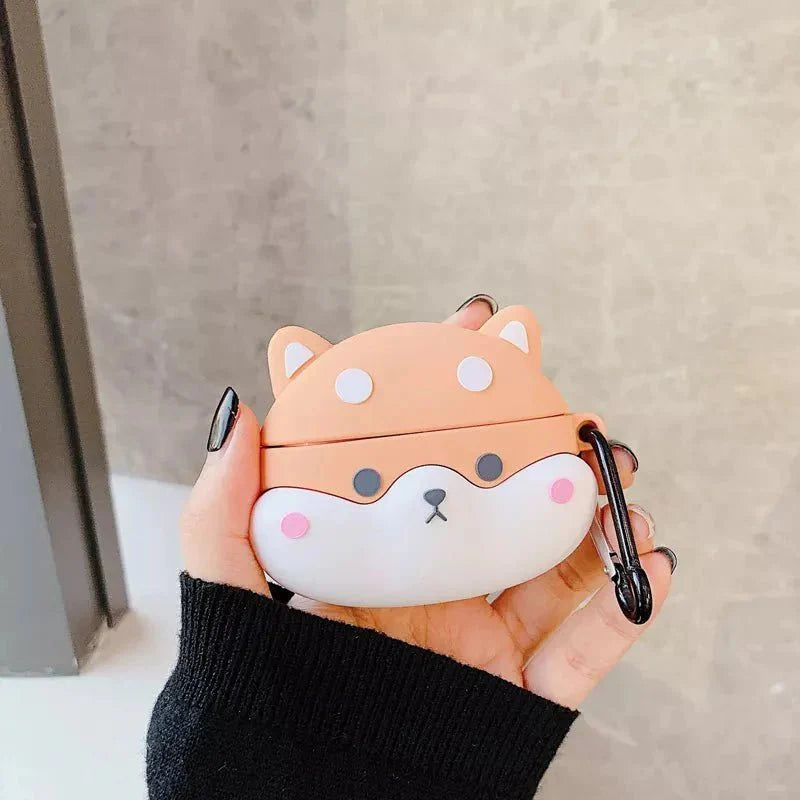Cute Shiba AirPods Case Cover – Compatible 3rd Gen or Pro