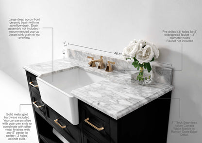 Hayley 48" Bath Vanity Set