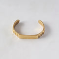 Signet-Style Brass Cuff Bracelet | Imara