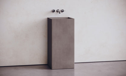 Square Pedestal Sink