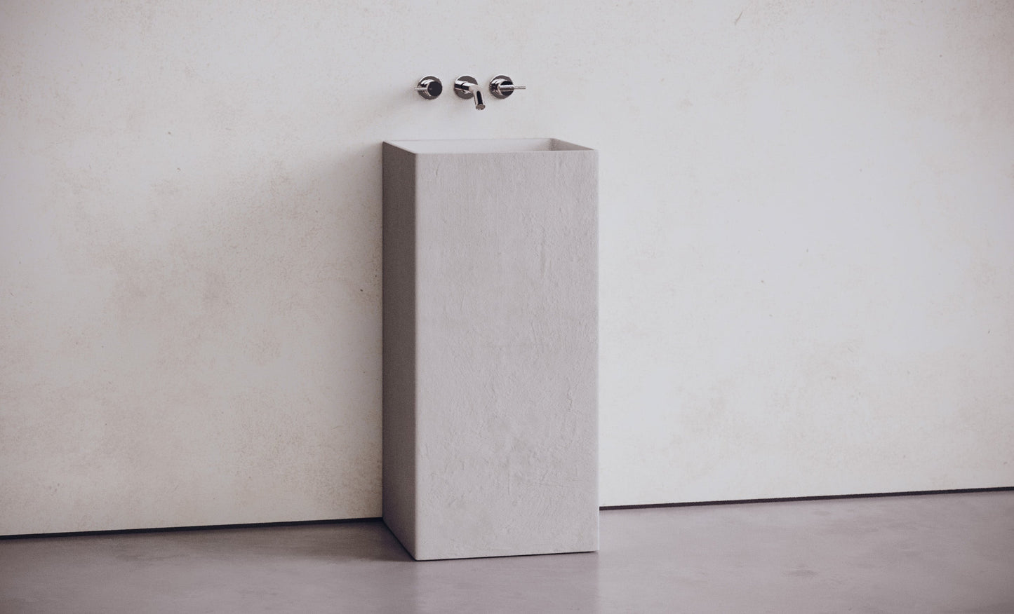 Square Pedestal Sink