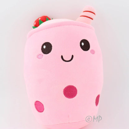 Boba Stuffed Animal, Bubble Tea Toy, Ultra Soft Spandex Fabric, 25cm 35cm Kawaii Figure, Cute Room Decor For Her