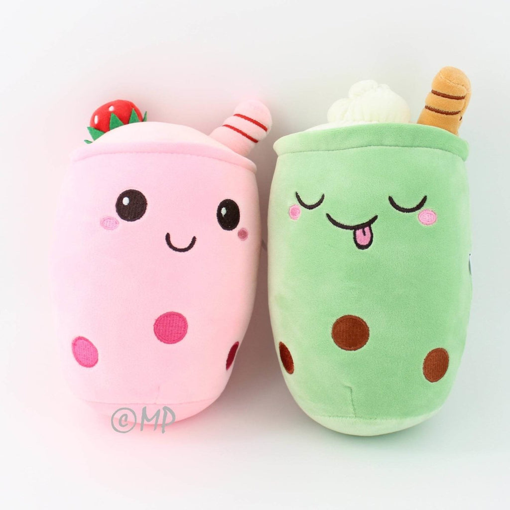 Boba Stuffed Animal, Bubble Tea Toy, Ultra Soft Spandex Fabric, 25cm 35cm Kawaii Figure, Cute Room Decor For Her
