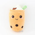 Boba Stuffed Animal, Bubble Tea Toy, Ultra Soft Spandex Fabric, 25cm 35cm Kawaii Figure, Cute Room Decor For Her