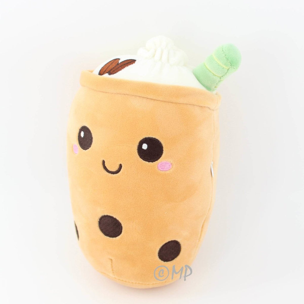 Boba Stuffed Animal, Bubble Tea Toy, Ultra Soft Spandex Fabric, 25cm 35cm Kawaii Figure, Cute Room Decor For Her