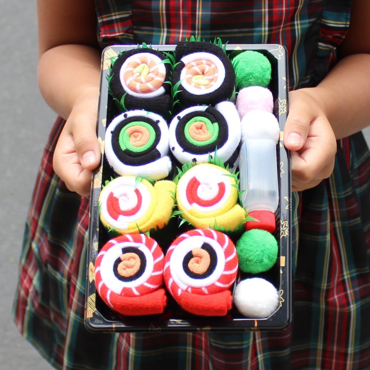 Sushi Socks, 4 Pair Novelty Box Set, Premium Soft Blend Apparel, Funny Everyday Accessory Gift For Men