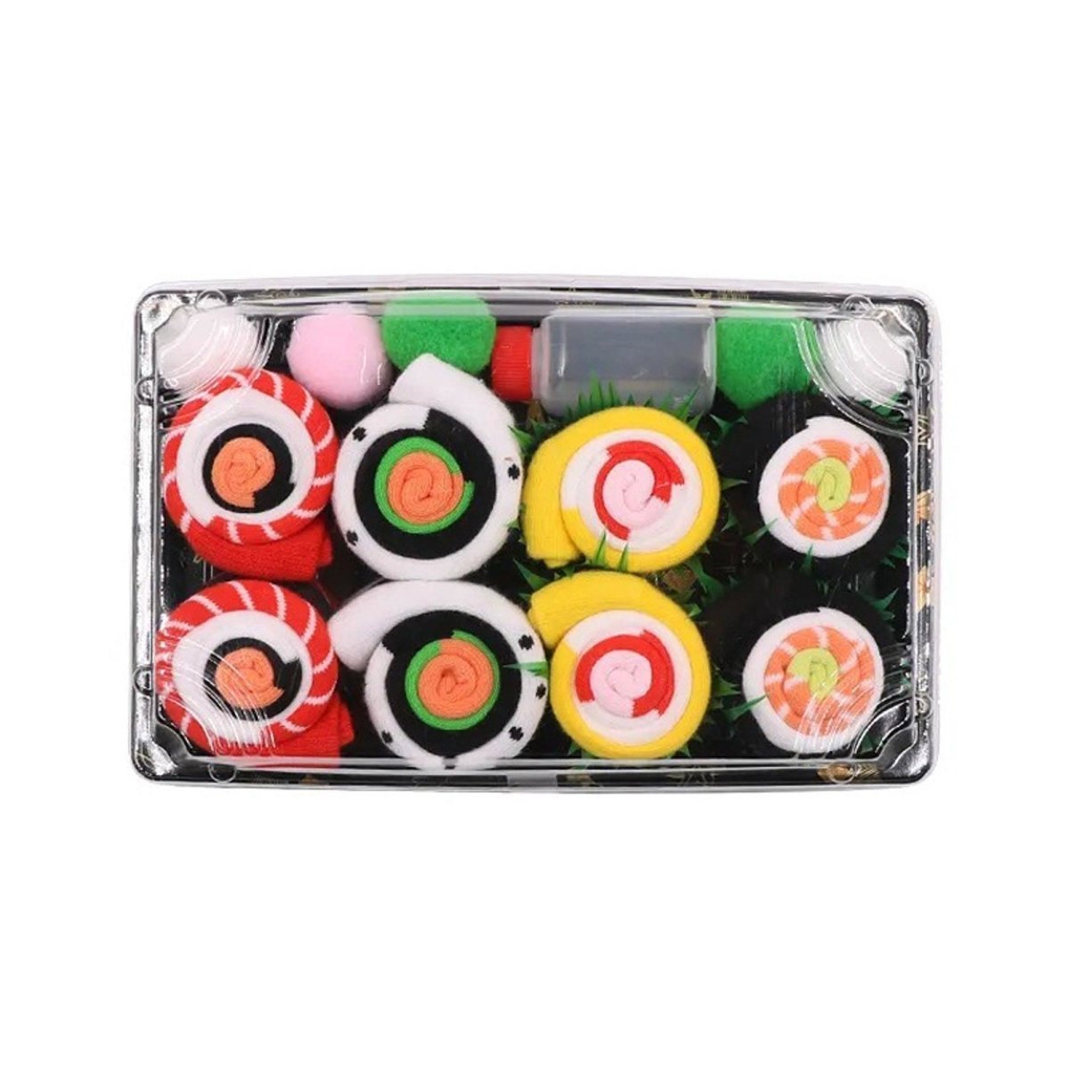 Sushi Socks, 4 Pair Novelty Box Set, Premium Soft Blend Apparel, Funny Everyday Accessory Gift For Men