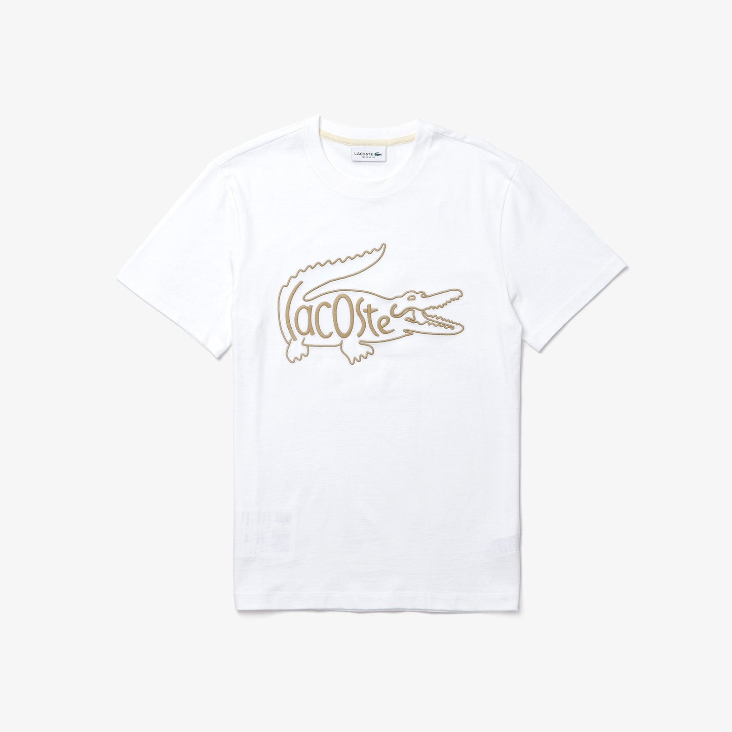 Lacoste Men’s Crocodile Embroidery Cotton T-shirt