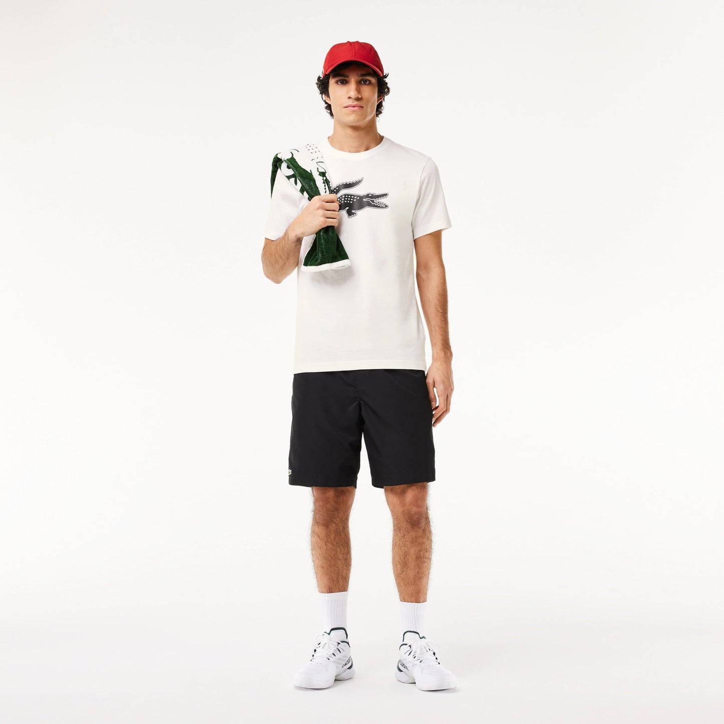 Lacoste Men's Sport 3D Print Croc Jersey T-Shirt