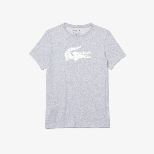 Lacoste Men's SPORT 3D Print Crocodile Breathable Jersey T-shirt