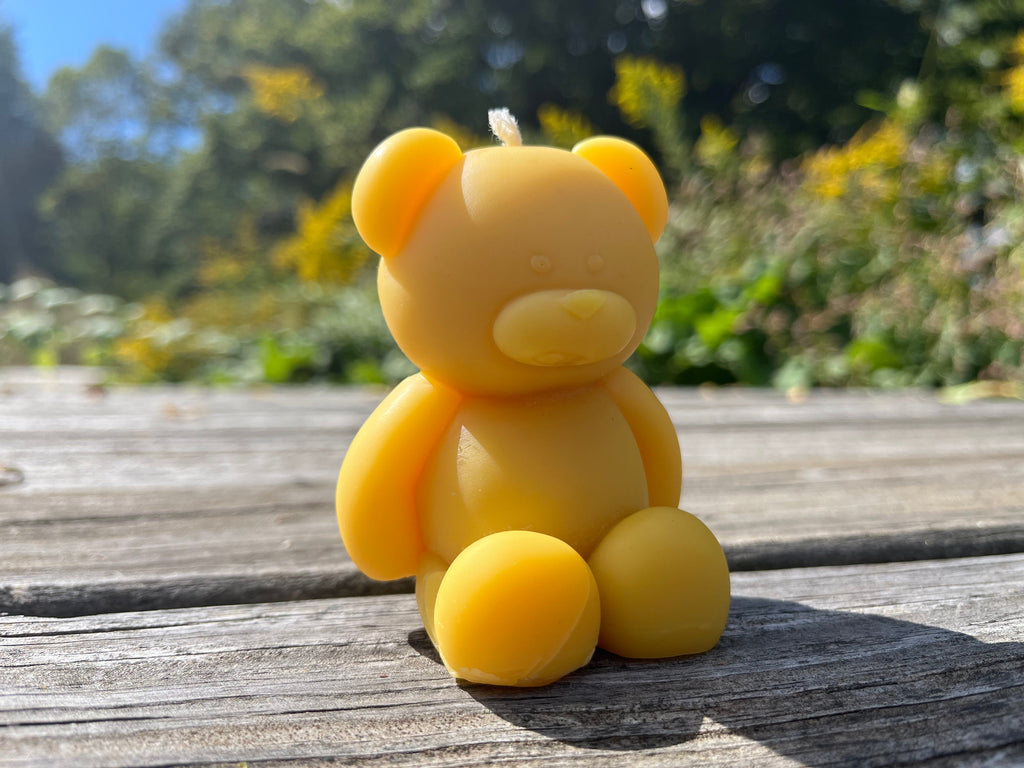 Valentine Cuddle Bear Candle